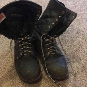 Carolina lineman work boots. Size 10 D